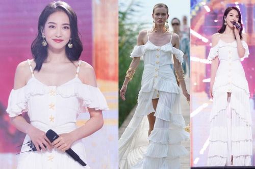 Tống Thiến diện váy hiệu đẹp gấp mấy lần mẫu gốc, đẳng cấp 'chị đẹp Cbiz' là đây chứ đâu