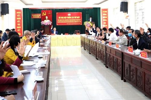 Thái Nguyên: Giới thiệu 149 người ứng cử đại biểu HĐND tỉnh khóa XIV, nhiệm kỳ 2021– 2026