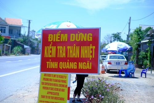 Phòng dịch COVID-19, Quảng Ngãi lập chốt kiểm soát biên giới, hủy bắn pháo hoa