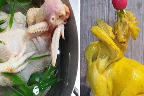 Gà cúng Giao thừa chọn và luộc theo cách này, gà vàng óng, đẹp mắt, không nứt da lại đơn giản vô cùng