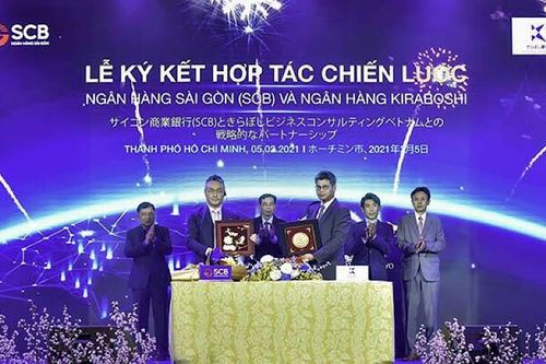 SCB ký hợp tác chiến lược với Ngân hàng Nhật Bản Kiraboshi