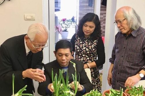 Thú chơi hoa thủy tiên ngày Tết