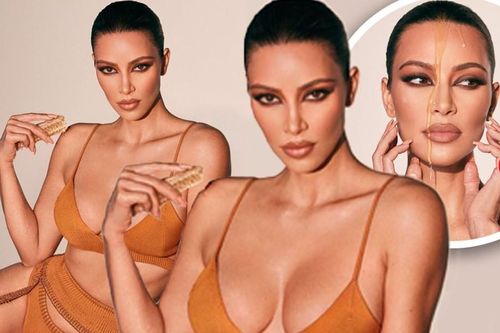 Kim Kardashian mặc nội y khoe đường cong nóng 'bỏng mắt'