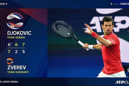 ATP Cup: Djokovic không cứu nổi Serbia