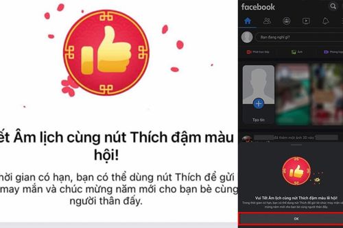 Dân mạng háo hức trước thông tin Facebook cập nhật nút Like đỏ rực đón Tết Tân Sửu 2021