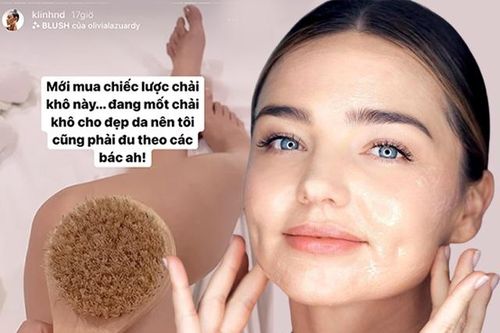 Chiêu làm đẹp diệu kỳ bằng lược: Khó tin nhưng chải đến đâu da láng mịn, trắng hồng tới đó
