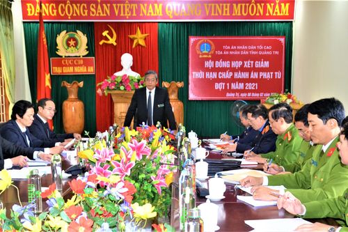 326 phạm nhân được xét giảm án dịp Tết cổ truyền dân tộc