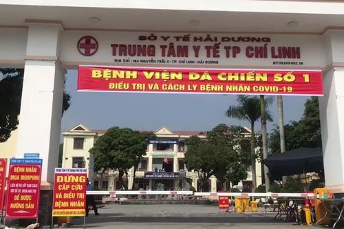 Bên trong bệnh viện dã chiến Chí Linh, Hải Dương