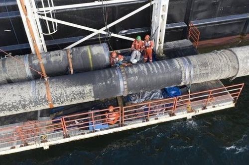 Hoạt động lắp đặt đường ống Nord Stream-2 được nối lại ở ngoài khơi Đan Mạch