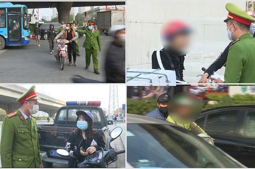 Quên đeo khẩu trang vì lý do 'kỳ cục', nhiều người bị mời về phường