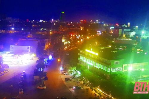 'Thắp sáng' tiềm năng phát triển kinh tế ban đêm ở TP Thanh Hóa
