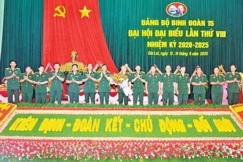 Binh đoàn 15 chú trọng thực hiện hai nhiệm vụ chiến lược