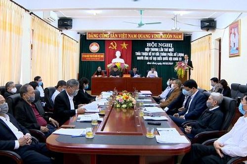 Ninh Bình: Giới thiệu người ứng cử ĐBQH, HĐND đảm bảo tiêu chuẩn, điều kiện, uy tín