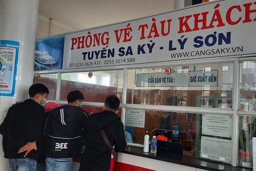 Ảnh hưởng Covid-19, người về Lý Sơn đón Tết giảm 50% so với năm 2020