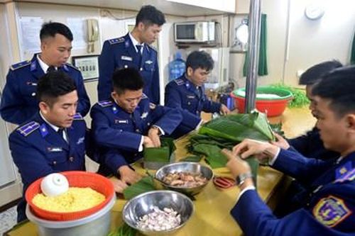 Đón xuân trên tàu Cảnh sát biển