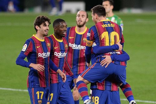 Thắng kịch tính trước Real Betis, Barca đòi lại vị trí thứ 2