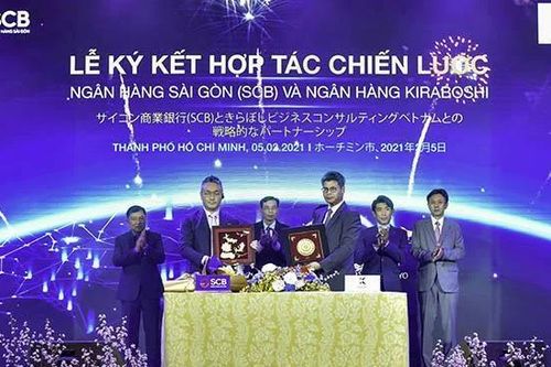 SCB hợp tác chiến lược với ngân hàng Kiraboshi Nhật Bản