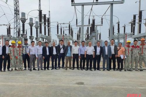 Đóng điện thành công trạm biến áp đầu tiên của Việt Nam ứng dụng công nghệ kỹ thuật số tại Khu Kinh tế Nghi Sơn