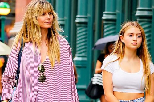 Con gái 16 tuổi của siêu mẫu Heidi Klum