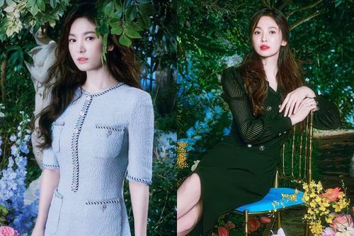 Song Hye Kyo khoe dáng thon trong bộ ảnh thời trang