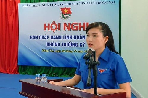 Chi Hồ Hồng Nguyên được bầu làm Bí thư Tỉnh đoàn Đồng Nai