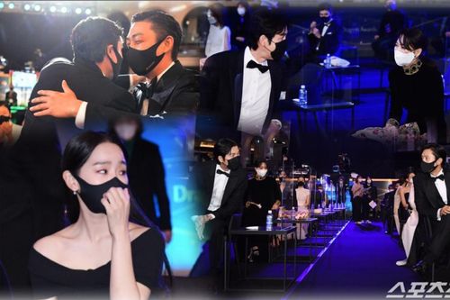 Trọn khoảnh khắc tại 'Rồng Xanh 2020': Shin Hye Sun tủi thân 1 mình, Yoo Ah In ôm chặt Lee Byung Hun!