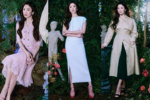 Song Hye Kyo tái xuất với style sang như phu nhân tài phiệt