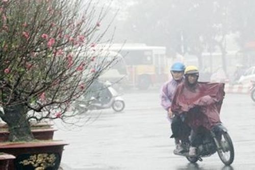 Miền Bắc mưa rét, Hà Nội xuống 12 độ C