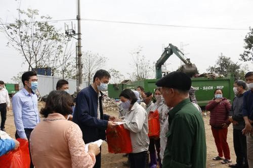 URENCO quan tâm chăm lo Tết cho người lao động