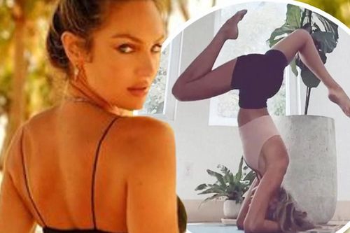 'Biểu tượng sắc đẹp Nam Phi' thả dáng đẹp đáng ngưỡng mộ với các tư thế yoga