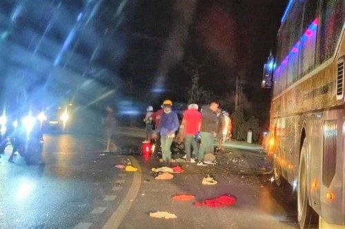 Xe máy tông trực diện, 2 thanh niên tử vong thương tâm