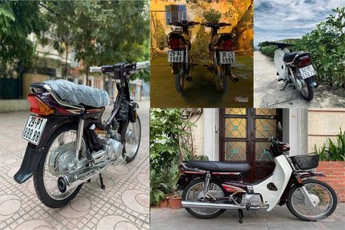 Loạt xe Dream biển số độc giá trăm triệu gây sốt trong năm 2020