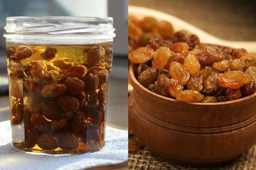 Làm nước nho khô giải độc gan, thanh lọc cơ thể