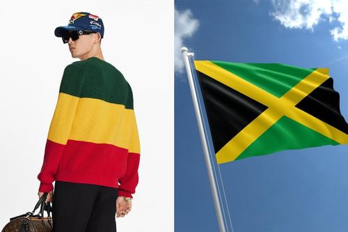 Louis Vuitton bị chỉ trích bán áo tôn vinh Jamaica nhưng lại dùng sai màu quốc kỳ