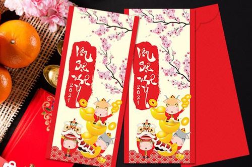 Bao lì xì 7k/gói 5 chiếc được nhiều người chọn mua