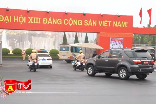 Lực lượng Công an bảo vệ tuyệt đối an toàn đại hội Đảng lần thứ XIII