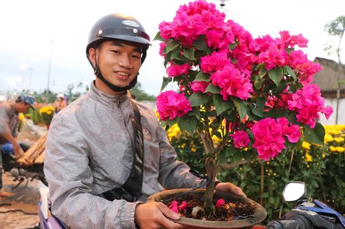 Chợ hoa Tết ngày cuối năm ở Quảng Nam