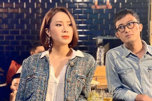 Hồng Diễm gây ấn tượng khi diễn cảnh say xỉn