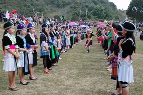 Đón Tết dưới chân Phu Xai Lai Leng