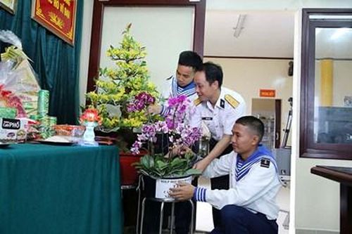 Mùa xuân trên Nhà giàn DK1