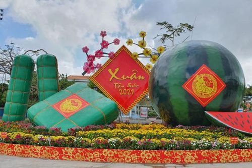 Sắc xuân trên quê hương Bạc Liêu