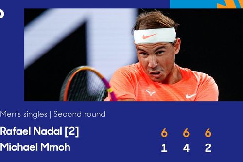 Australian Open ngày 4: Nadal tốc hành vào vòng 3