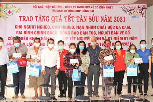 Hơn 128 ngàn phần quà Tết được trao cho hộ nghèo, hộ cận nghèo, hộ có hoàn cảnh khó khăn