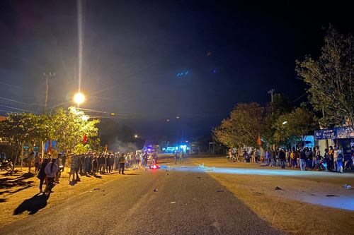 Phú Thiện: Xe máy đấu đầu trên quốc lộ, 2 thanh niên tử vong