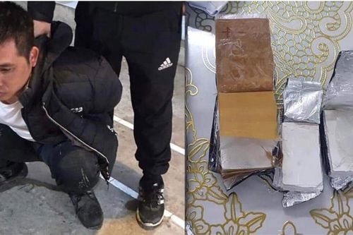 Giấu heroin trong lọc gió xe máy cũng không thoát