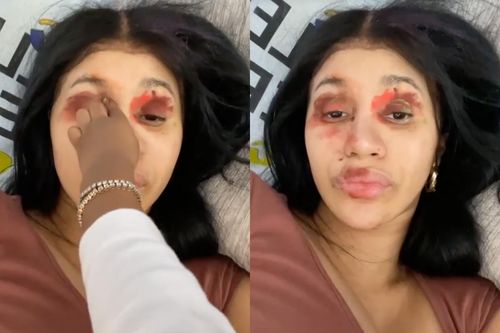 Cardi B khoe tác phẩm trang điểm của con gái