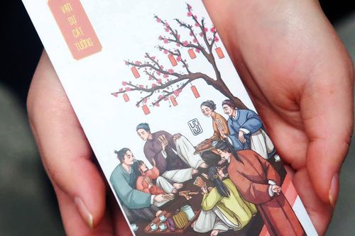 Bao lì xì đậm chất Tết xưa từ nhân vật truyện tranh