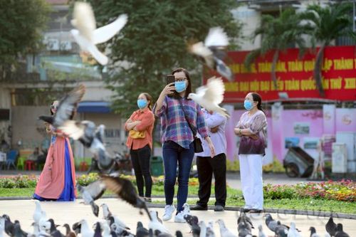 Một thoáng bình yên của TPHCM ngày đầu năm Tân Sửu 2021