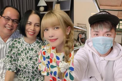 Thiều Bảo Trâm bên gia đình đón Tết, Minh Vương có giao thừa đặc biệt trong khu cách ly