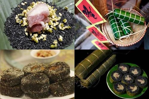Cách làm bánh chưng đen ngày Tết của người dân tộc Tày Tây Bắc